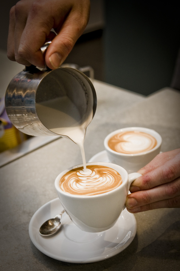 café com leite especial