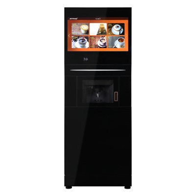 Máquina de venda de café compacta