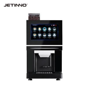 Máquina de venda automática de chá e café de mesa, máquina de venda automática por toque de 14 polegadas
